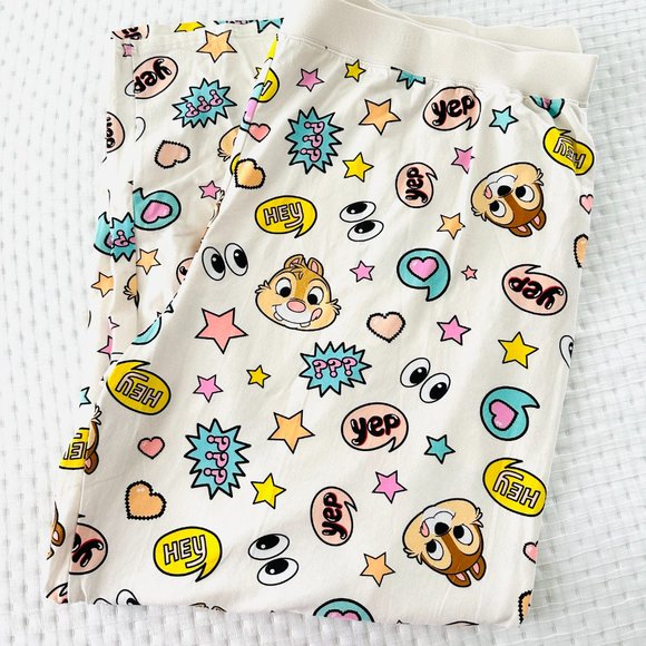 0879 DISNEY CHIP AND DALE PLUS SIZE PJ PANTS SIZE 2X WOMEN PLUS SIZE SLEEPWEAR - Picture 1 of 4